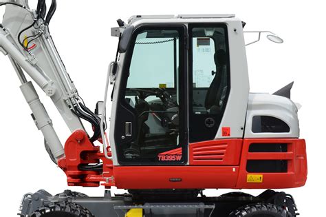 white triangle mini excavator takeuchi|takeuchi tb395w.